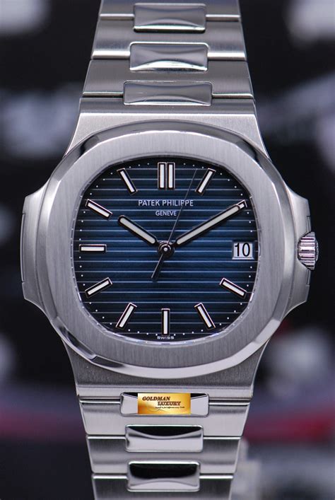 patek philippe nautilus acier|patek philippe nautilus blue.